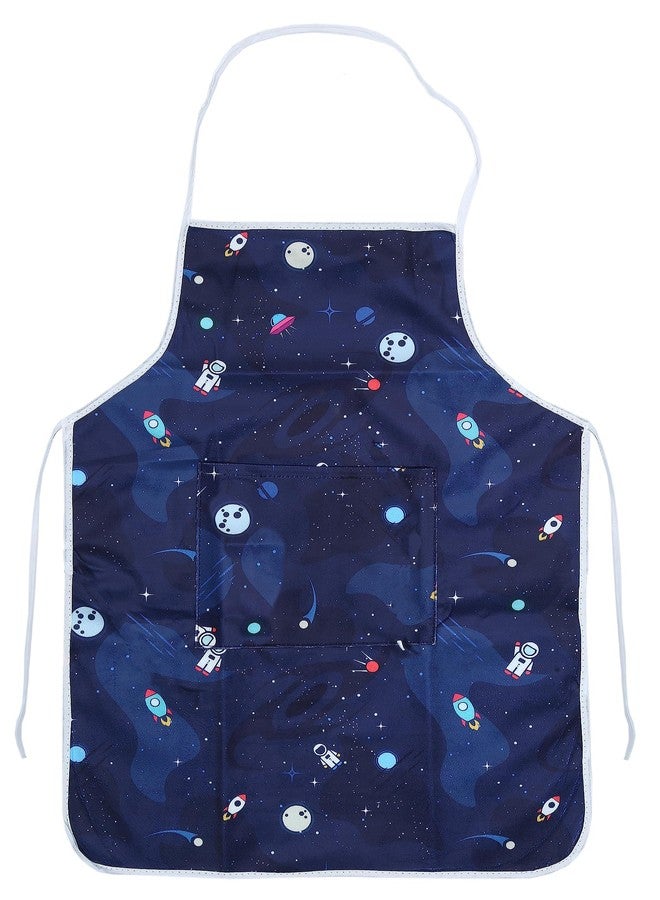 AAZEEM مآزر عازيم بجيوب للأطفال | بنات | أولاد | مئزر للرسم | الطبخ | الخبز | الحرف اليدوية | البستنة الفنية | قابل للتعديل | عبوة من قطعة واحدة - Image 5